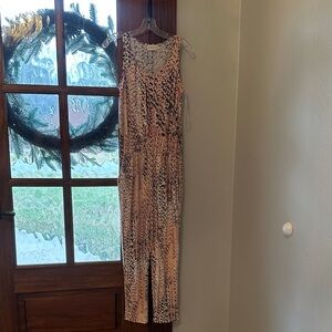 Stylish Leopard Print Jumpsuit